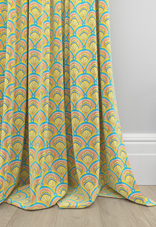 Deco Sea Shells, Peach Melba - Made To Measure Curtains